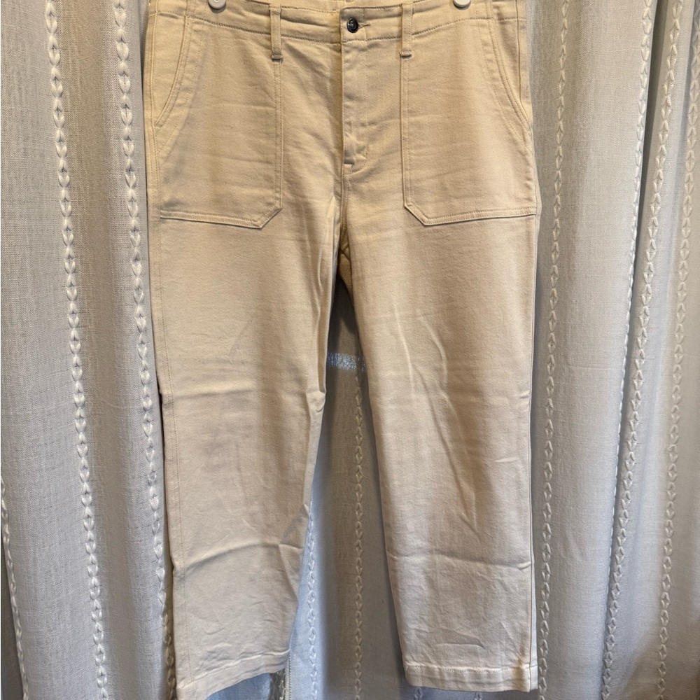 Studio Blue Women's Beige Boot Cut Jean